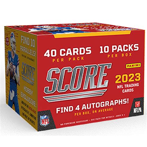 are score football cards good|10 Best Rookie Cards from the 2023 Score Football Hobby Box